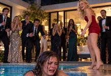 That was just a joke! – My sister laughed as guests pulled me from the pool. I couldn’t lift my injured arm, and she knew how badly it still hurt. Everyone heard her laughing while I stood soaked and shaking. I said nothing, only smiled at her. By morning, the secret she’d guarded for years would be in my hands.