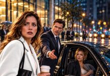 MY HUSBAND PICKED ME UP FROM WORK WITH ANOTHER WOMAN IN MY SEAT, WEARING HIS JACKET AND HOLDING MY NECK PILLOW. THEN HE TOLD ME TO SIT IN THE BACK. I TOOK OFF MY WEDDING RING AND CALLED A CAB.